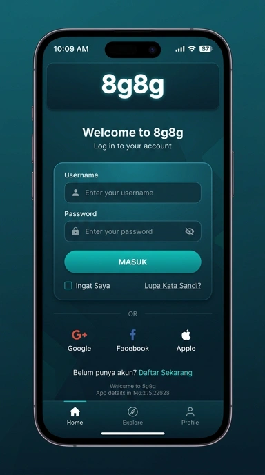 Masuk ke Akun Anda di 8g8g