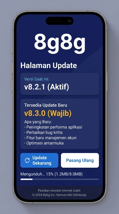 Riwayat Versi 8g8g untuk Pengguna Android