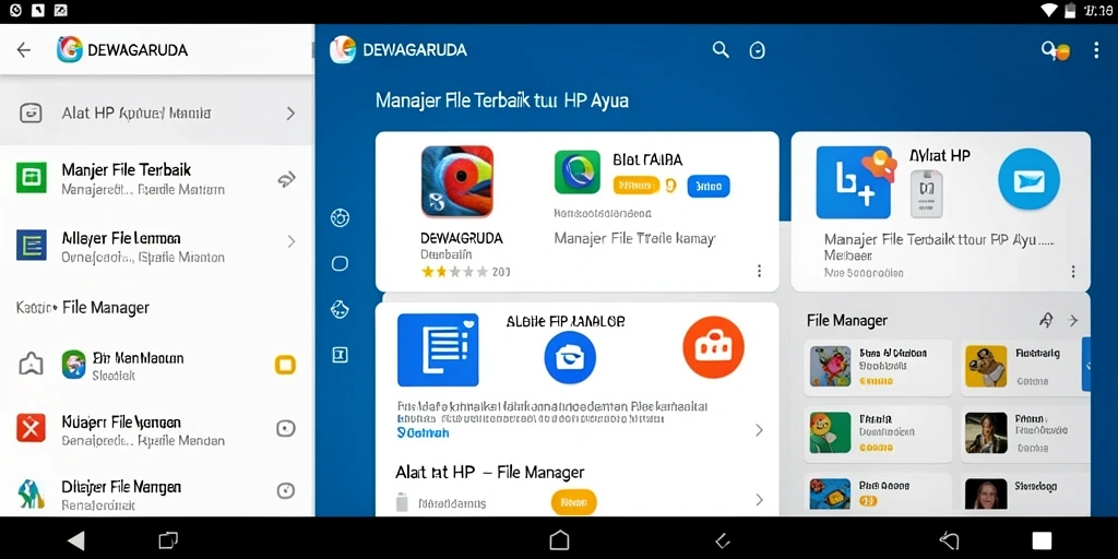 Screenshot utama DEWAGARUDA menampilkan antarmuka yang sederhana dan intuitif.