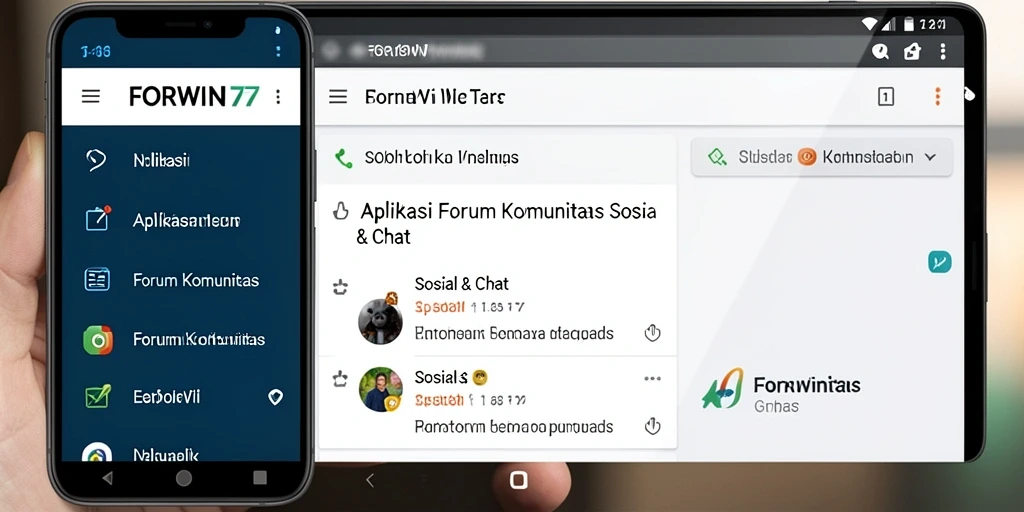 Antarmuka pengguna FORWIN77 yang sederhana dan menarik.