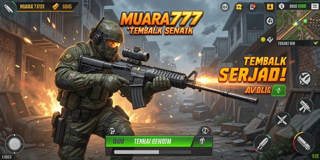 Tampilan antarmuka MUARA777 yang dinamis dan intuitif.
