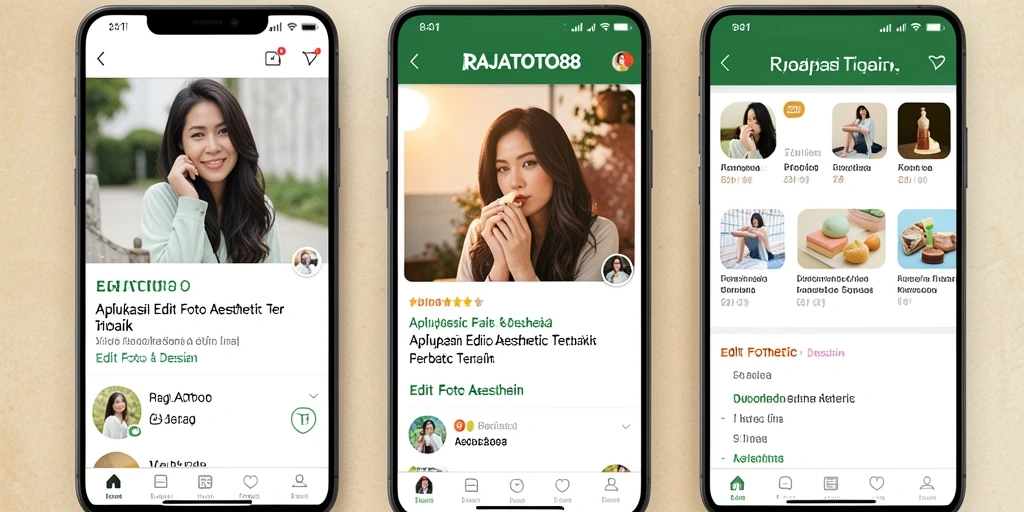 Antarmuka pengguna RAJATOTO88 yang menarik dan fungsional.